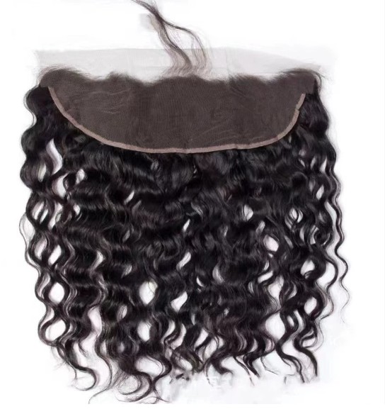 bulk sale human hair 13*6 lace closures water wave Wholesale Price HE-C-136-N-4-H