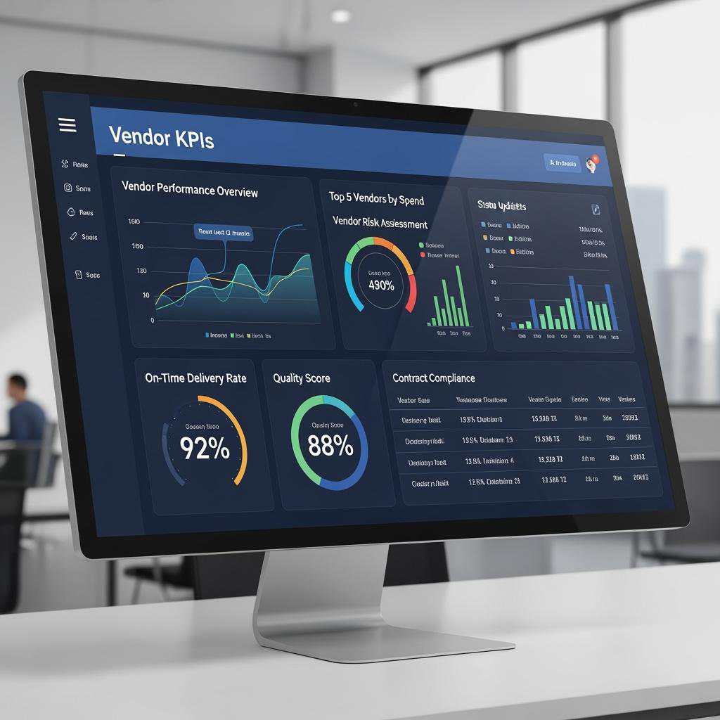 The Role of Wholesale Wig Vendors in Scaling Your B2B Business vendor KPI dashboard