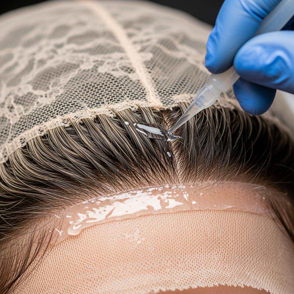 How to Choose the Best Wholesale Lace Wig Adhesive for Your Clients application demo