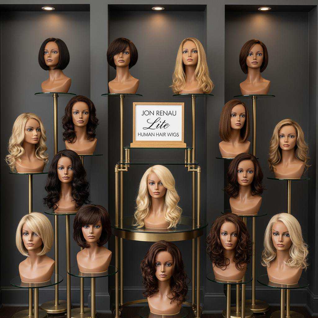 The Benefits of Adding Jon Renau Lite Human Hair Wigs to Your Product Portfolio visual merchandising