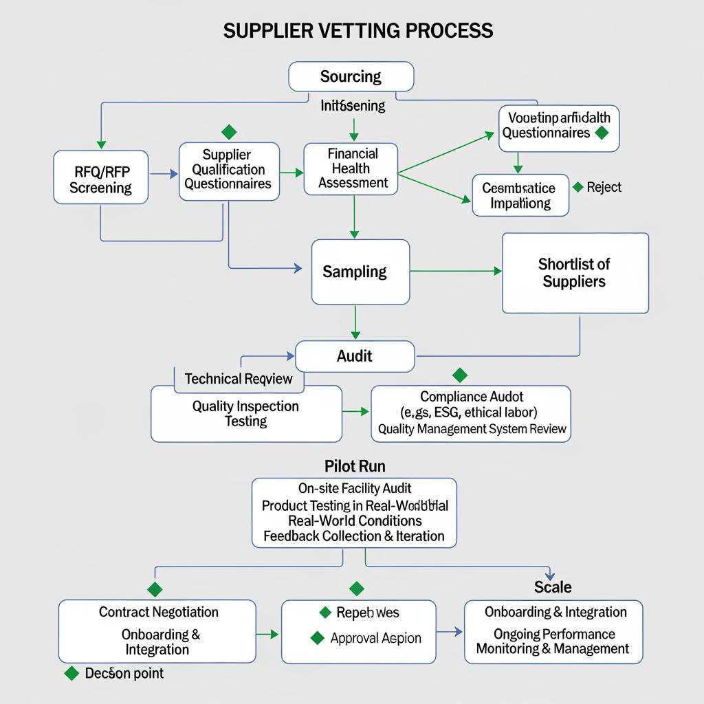 wholesale wig caps supplier vetting workflow for USA B2B buyers