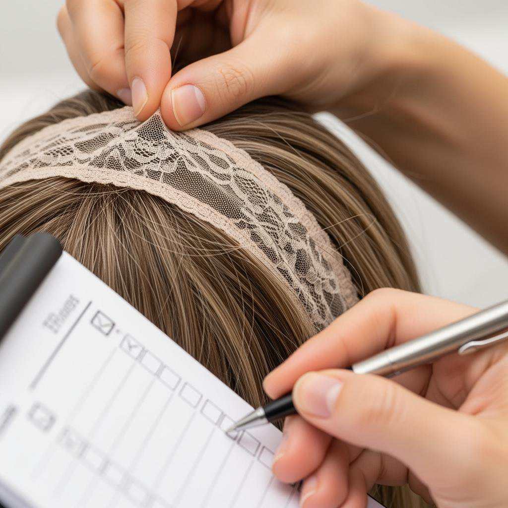 Quality control for wholesale synthetic wigs