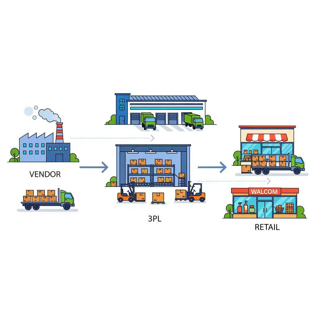 The Role of Wholesale Wig Vendors in Scaling Your B2B Business supply chain efficiency map