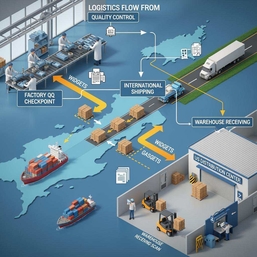 wholesale braided wigs shipping and delivery workflow