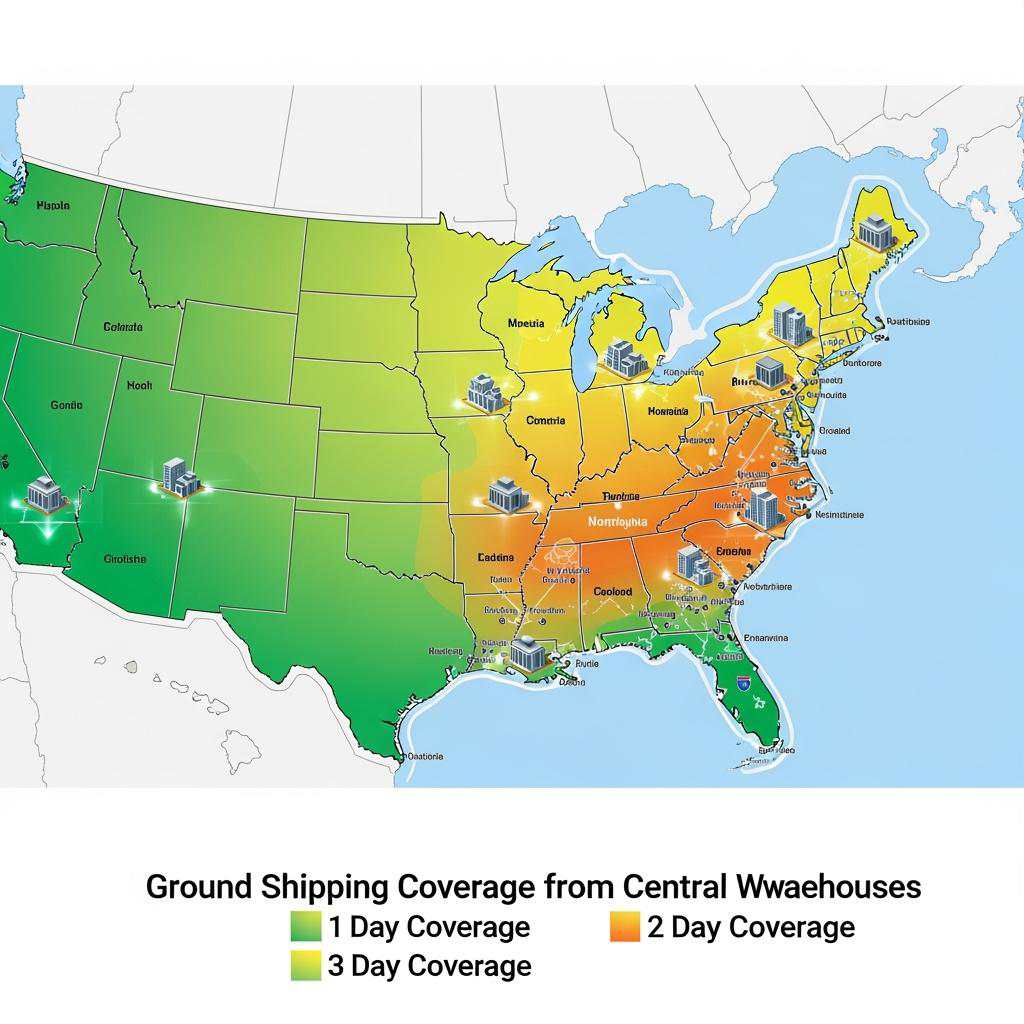The Benefits of Partnering with USA-Based Wigs Wholesale Suppliers shipping coverage map