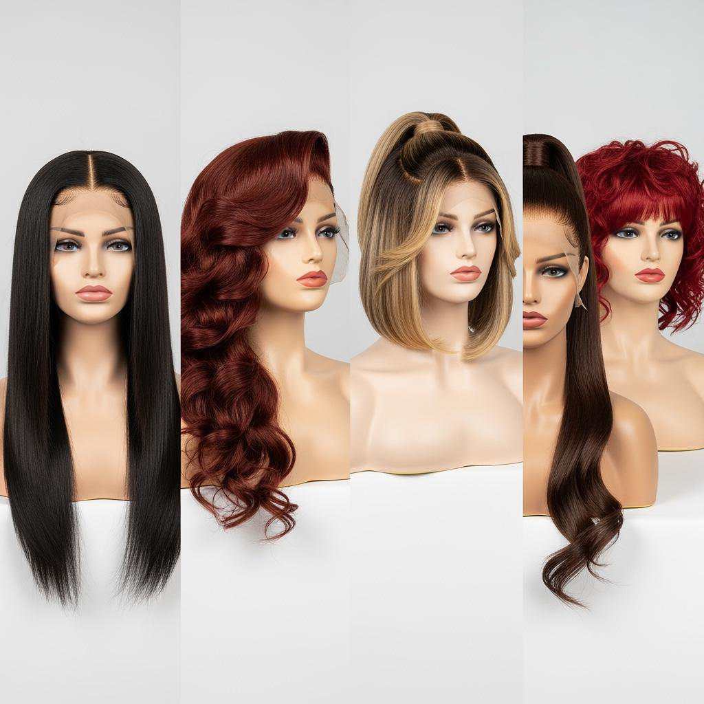 wholesale full lace wigs top styles comparison for US market