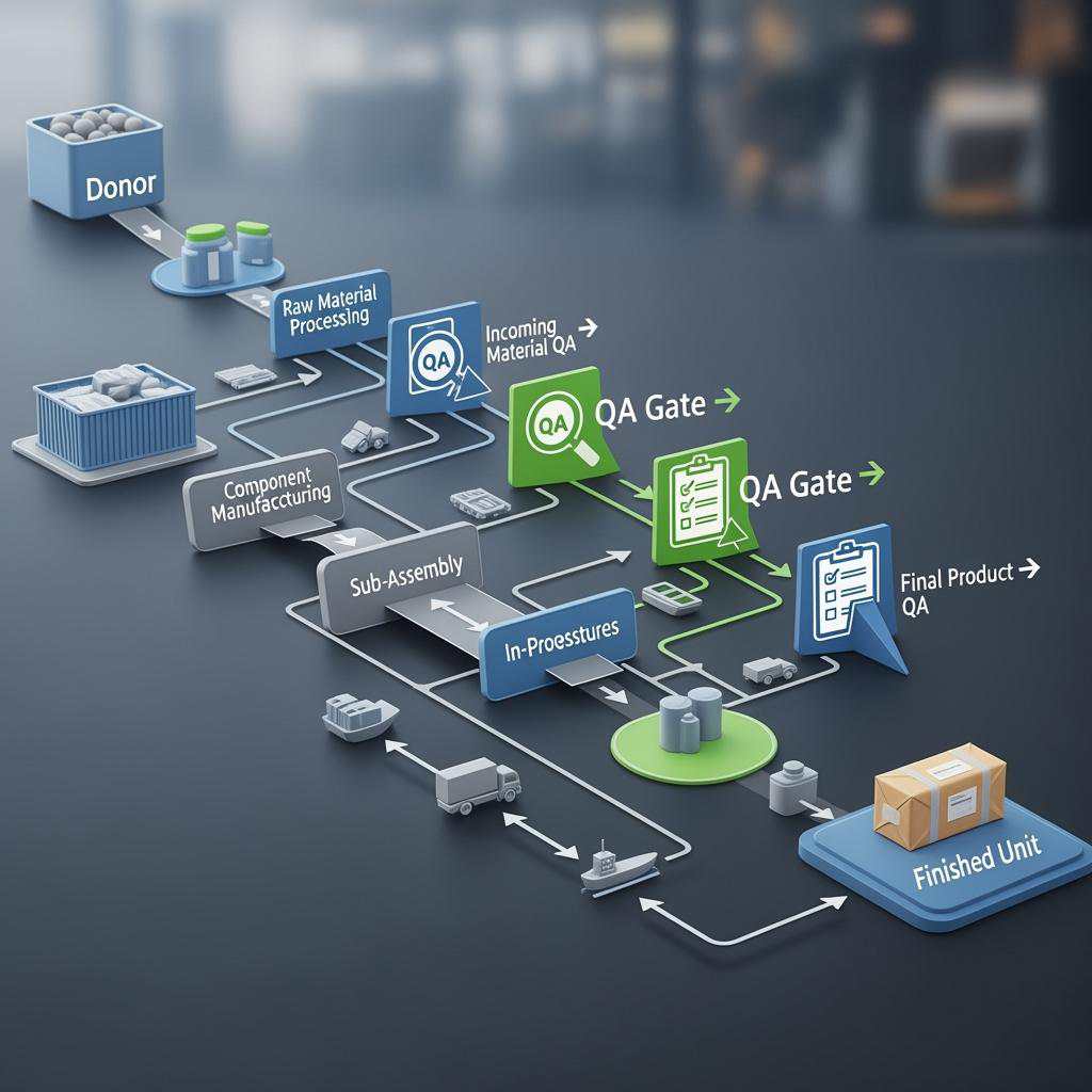 wholesale human hair wigs supply chain and quality control checkpoints