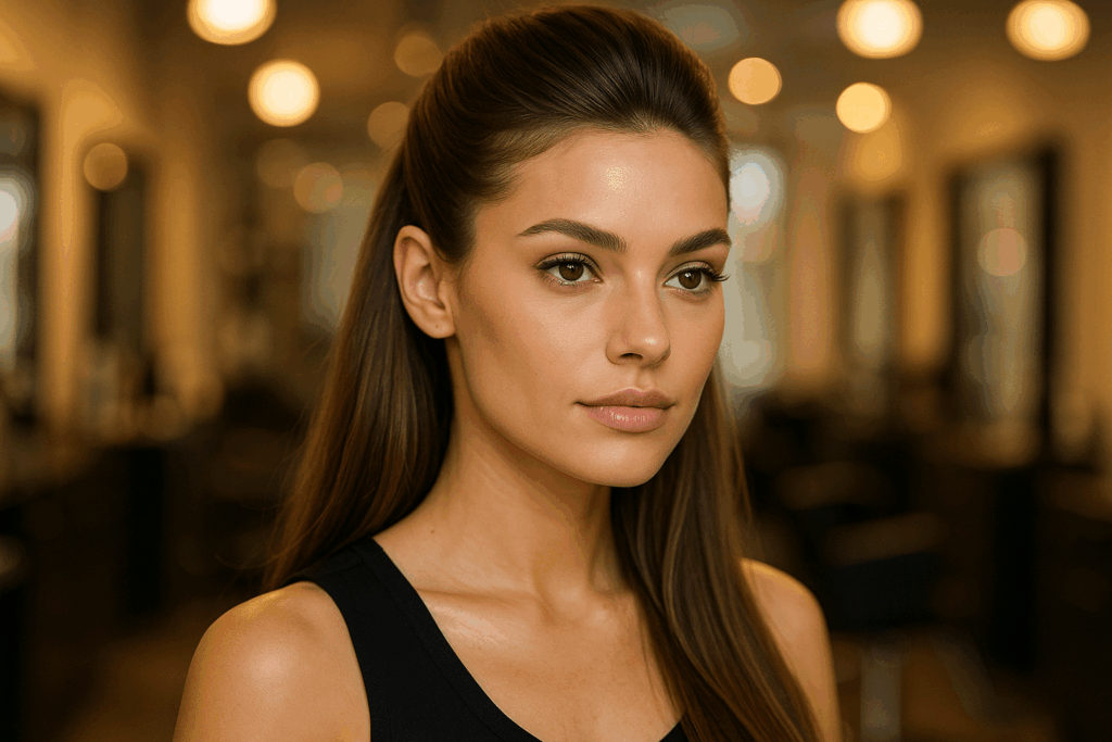 Half Up Half Down Human Hair Wigs versatility for retail