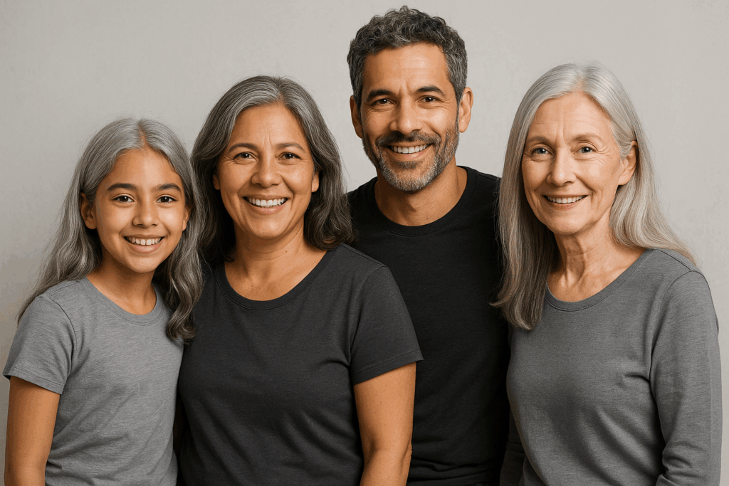 Grey Human Hair Wigs trend adoption across demographics