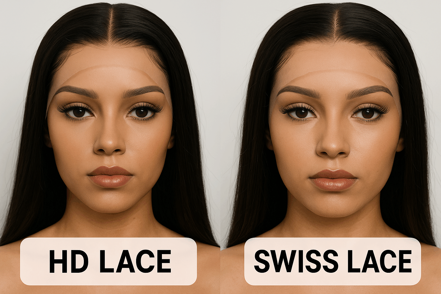 Human Hair Wigs for Black Hair lace comparison