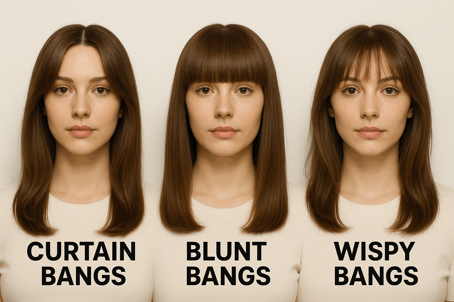 High-Quality Human Hair Wigs with Bangs product lineup