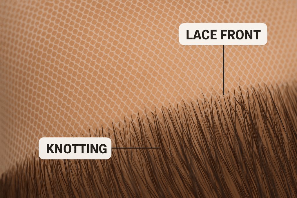 30 Inch Human Hair Wigs lace and hairline quality checks