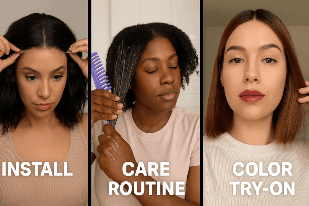 Key Trends in the Curly Human Hair Wig Market for US Buyers social media activation