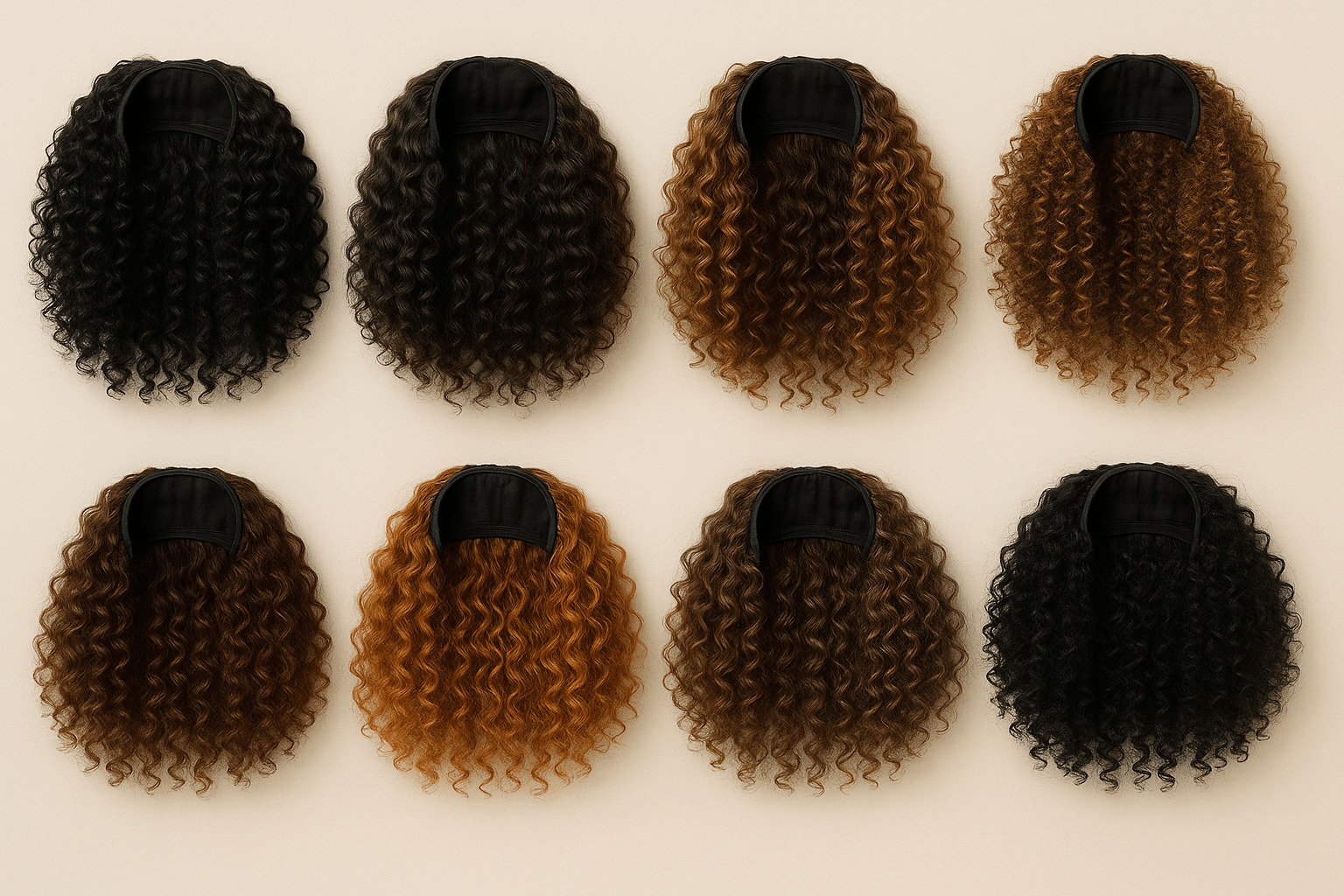 wholesale curly human hair half wigs styles and textures overview