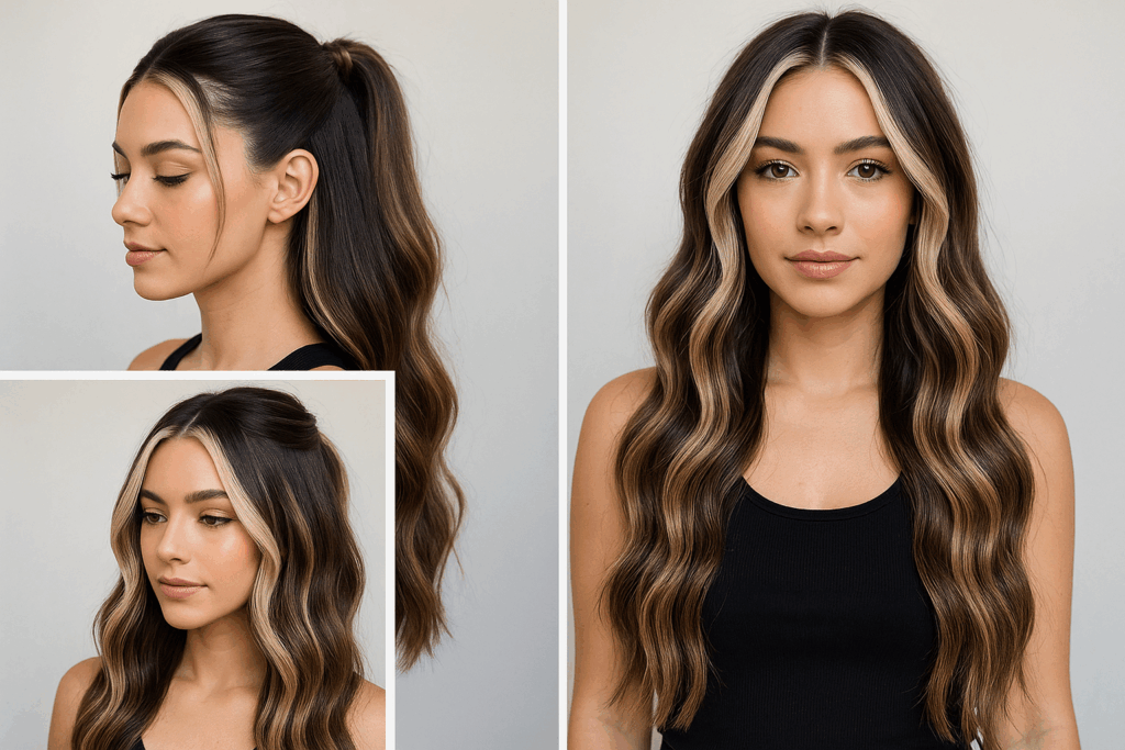  Half Up Half Down Human Hair Wigs seasonal trend examples