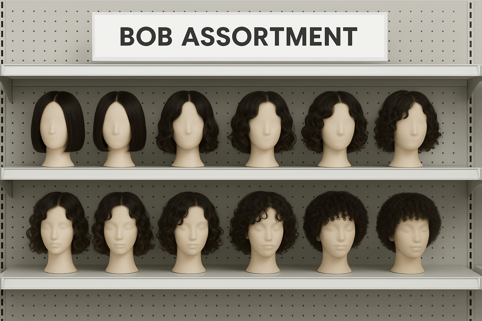  Why Human Hair Short Bob Wigs Are Essential for Your Product Line retail shelf