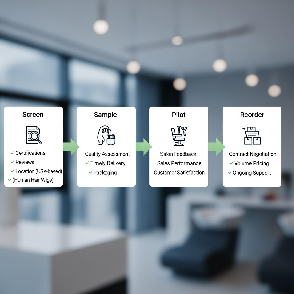 human hair wigs for salons wholesale supplier