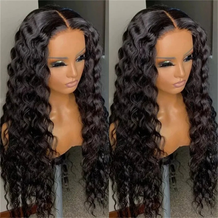 high quality 13Ă—4 deep wave lace front wig