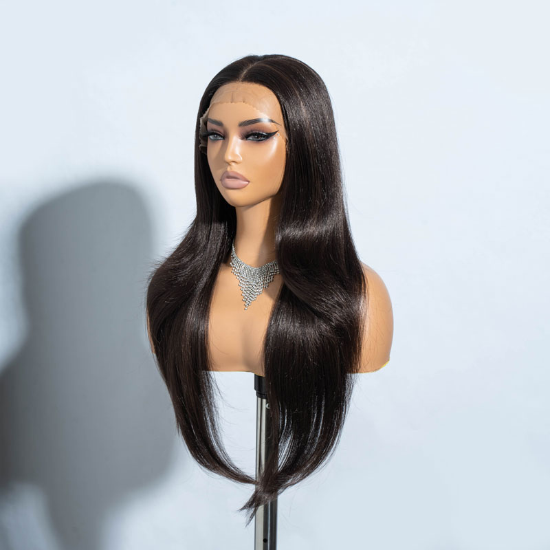 High-Quality Human Hair/Remy Hair Wig Display Images