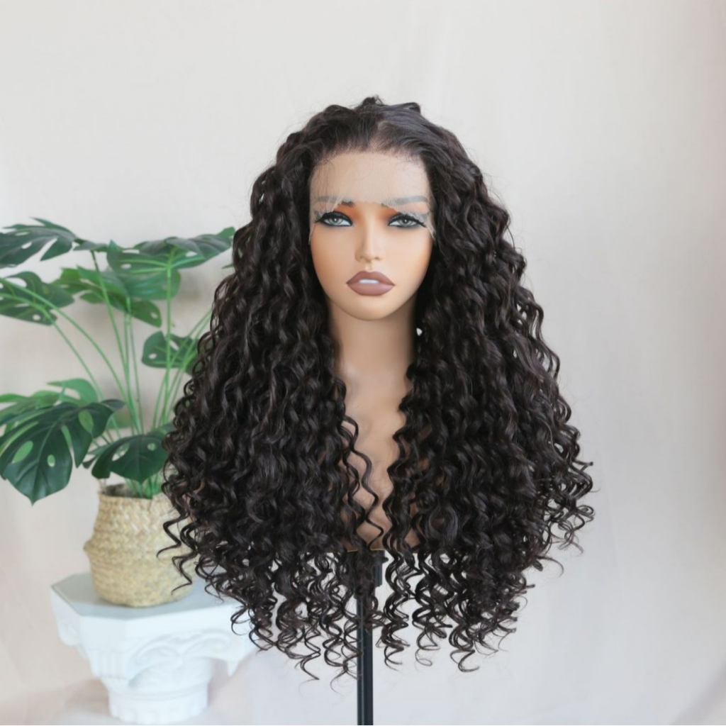 Beginner-friendly wig demonstration: pre-plucked hairline, sheer lace