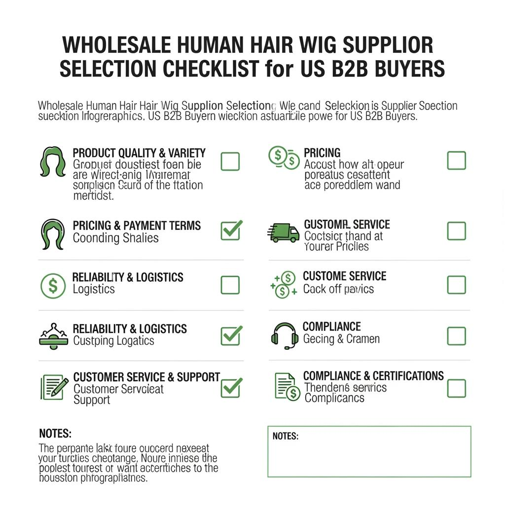Flowchart for Testing the Quality of Wholesale Human Hair Wig Sample Orders
